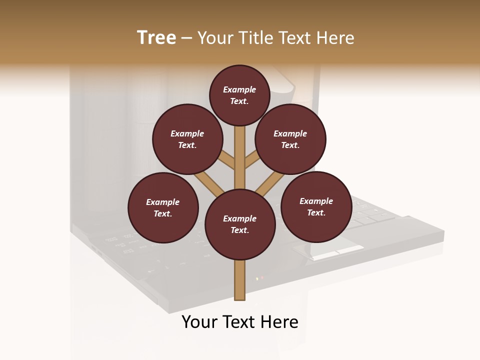 Hand Encyclopedia Symbol PowerPoint Template