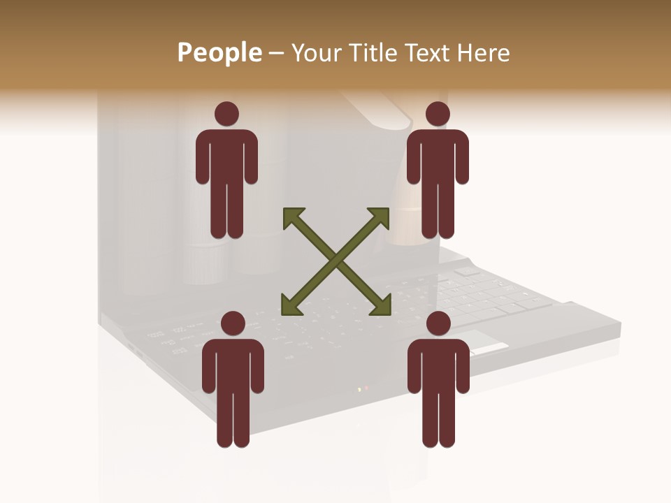 Hand Encyclopedia Symbol PowerPoint Template