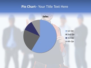 Manager Engineering Helmet PowerPoint Template