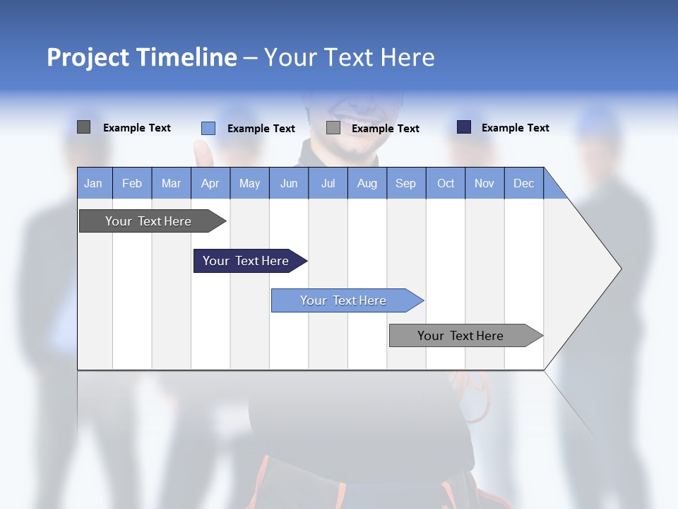 Manager Engineering Helmet PowerPoint Template