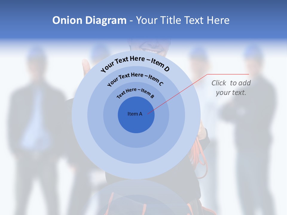 Manager Engineering Helmet PowerPoint Template