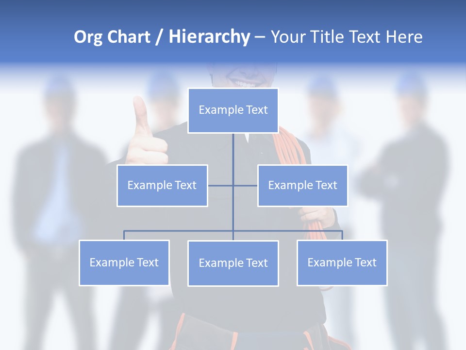 Manager Engineering Helmet PowerPoint Template