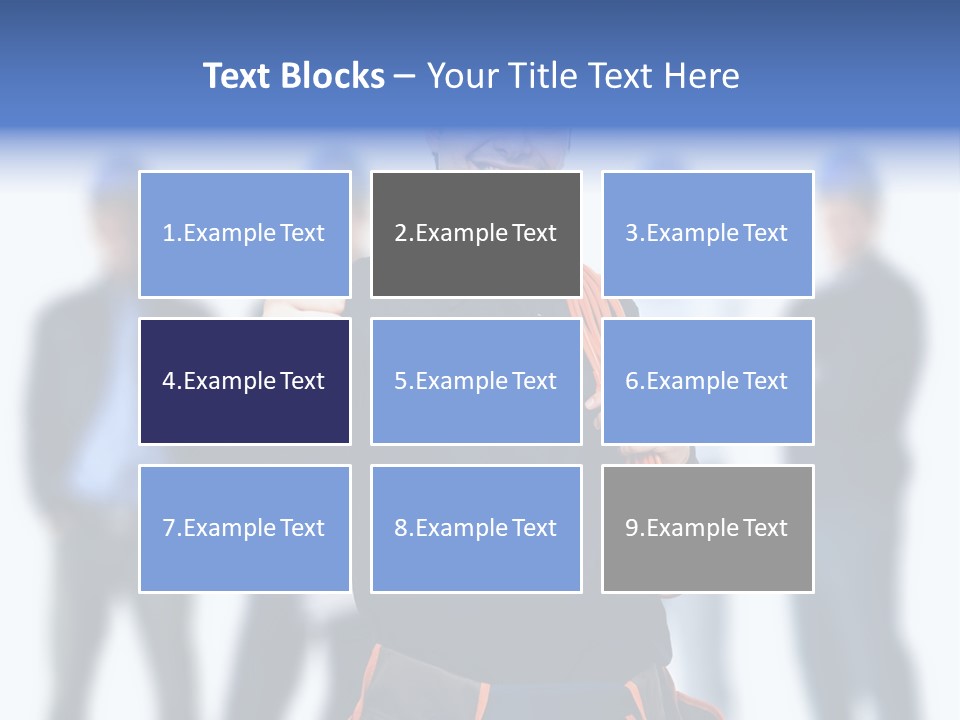 Manager Engineering Helmet PowerPoint Template