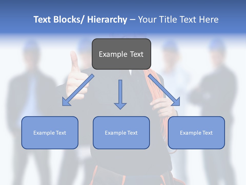 Manager Engineering Helmet PowerPoint Template