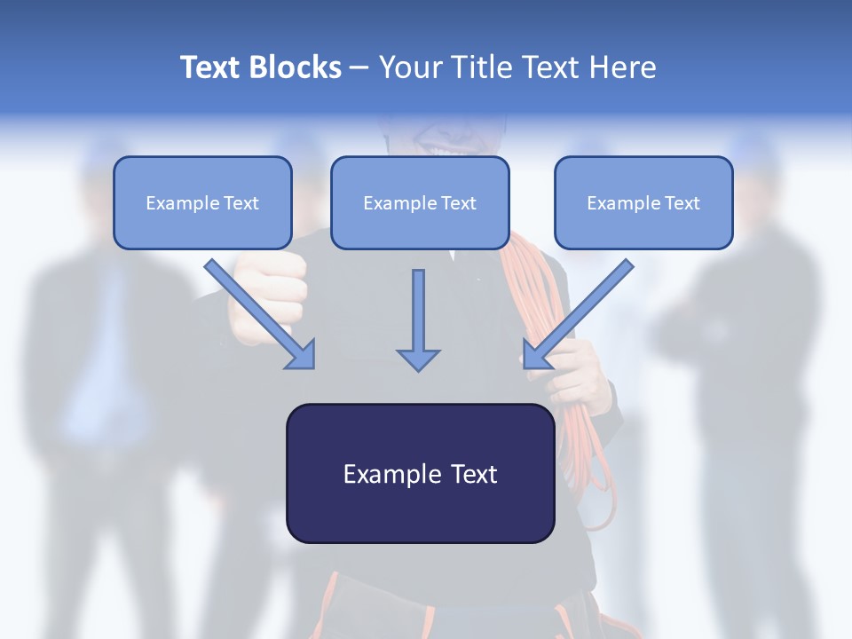 Manager Engineering Helmet PowerPoint Template