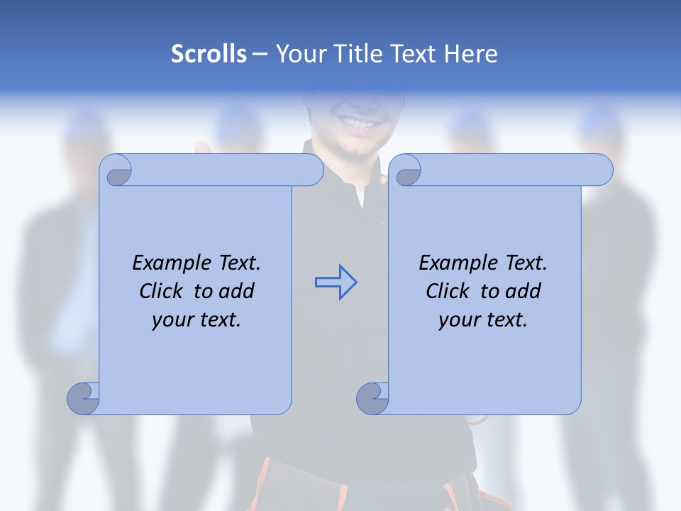 Manager Engineering Helmet PowerPoint Template