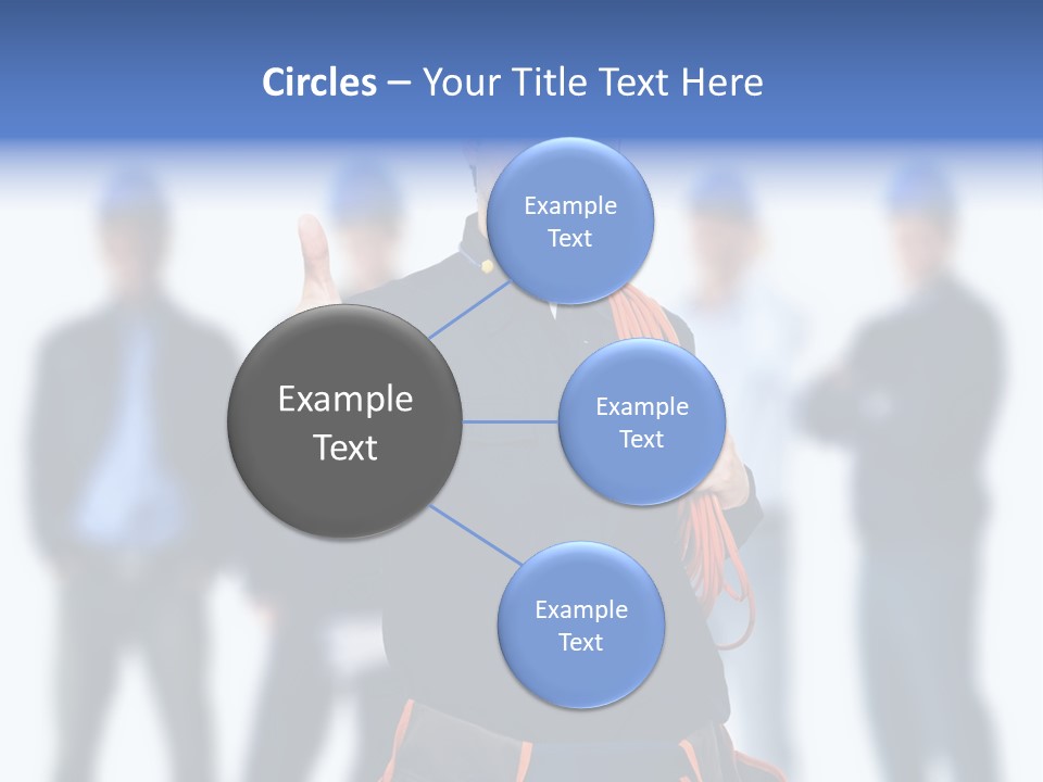 Manager Engineering Helmet PowerPoint Template