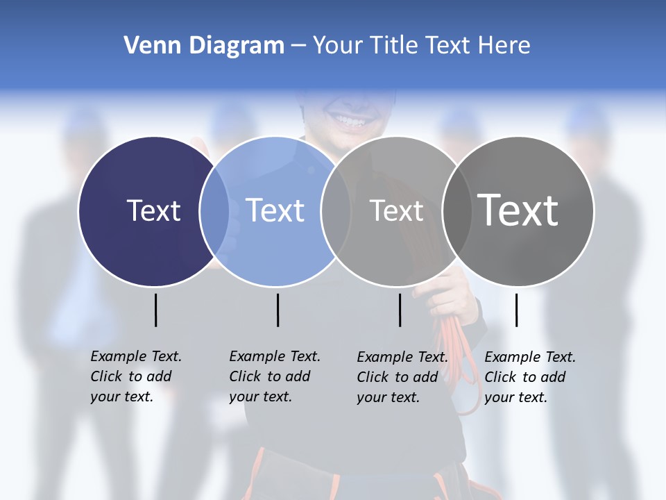 Manager Engineering Helmet PowerPoint Template