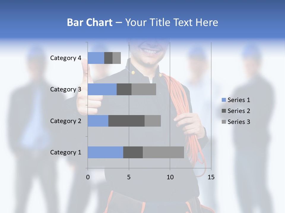 Manager Engineering Helmet PowerPoint Template