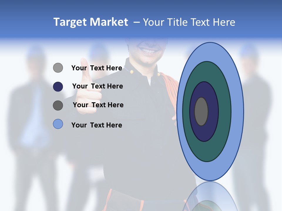 Manager Engineering Helmet PowerPoint Template