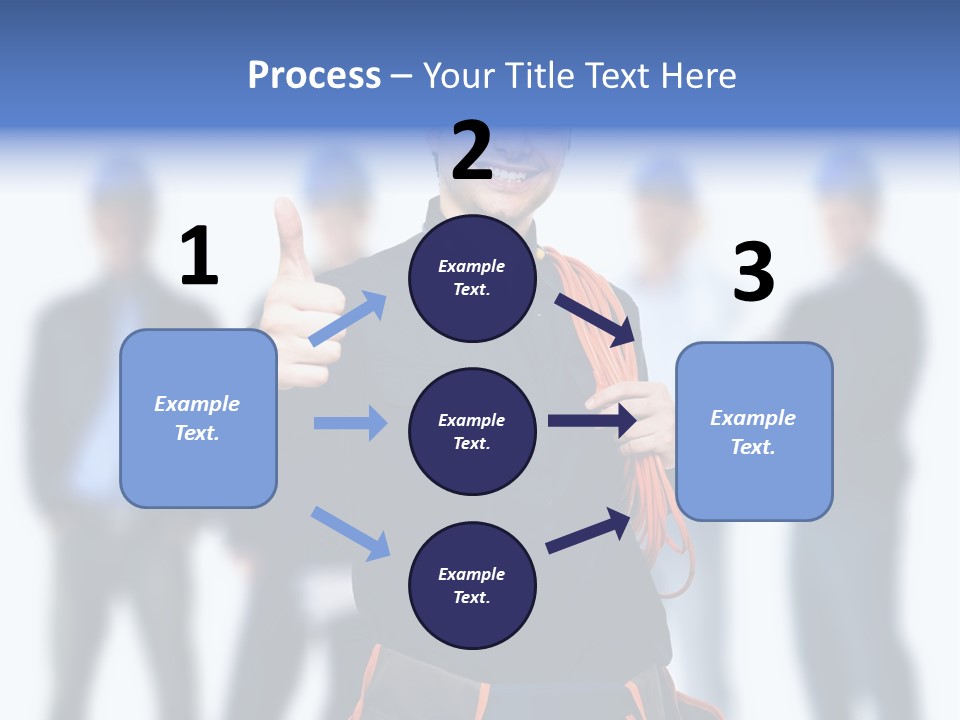 Manager Engineering Helmet PowerPoint Template