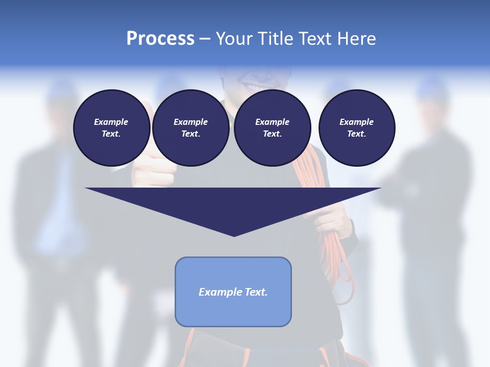 Manager Engineering Helmet PowerPoint Template