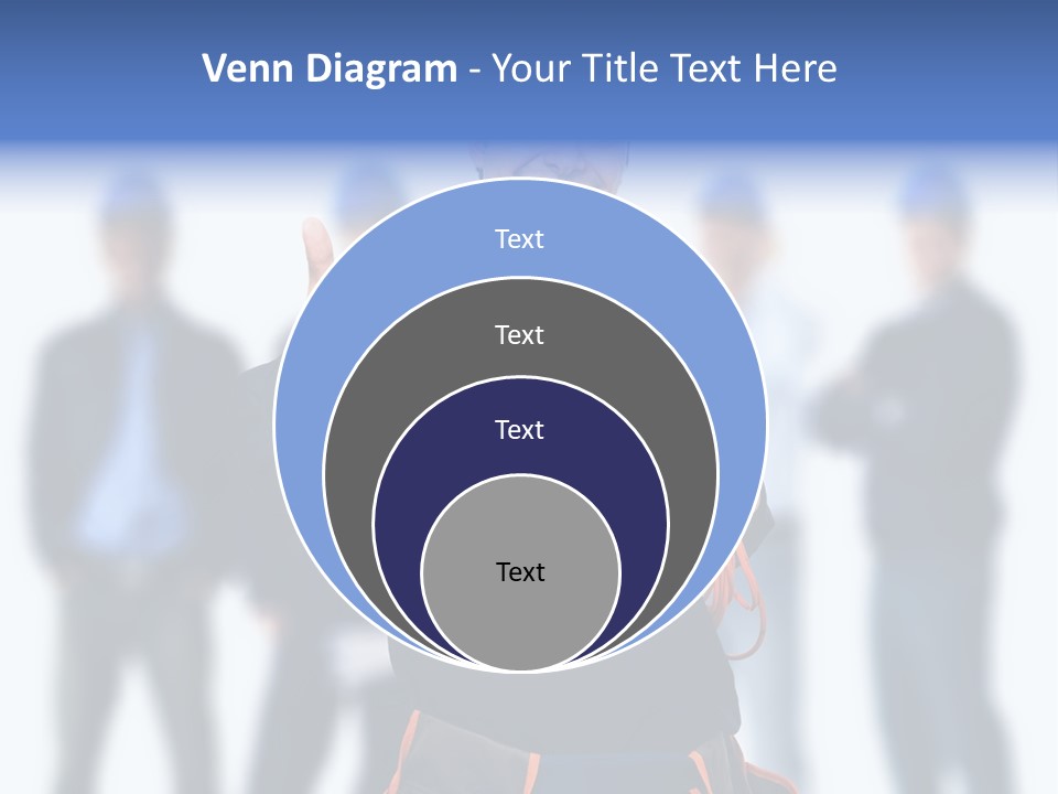 Manager Engineering Helmet PowerPoint Template