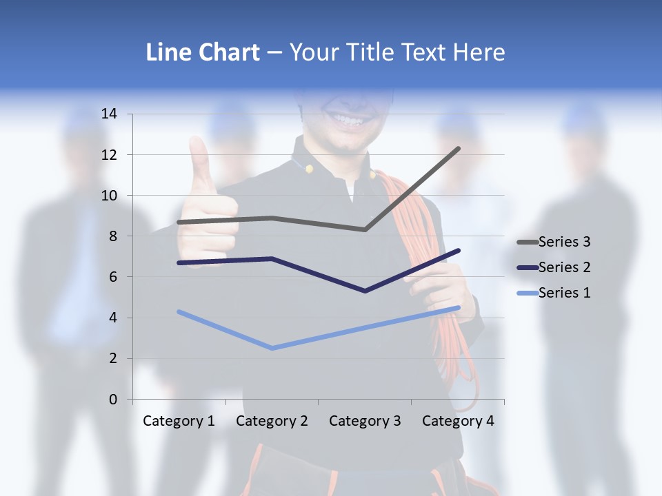 Manager Engineering Helmet PowerPoint Template