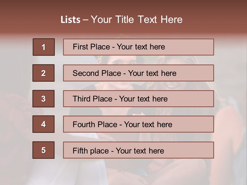 Female Friendship Talking PowerPoint Template