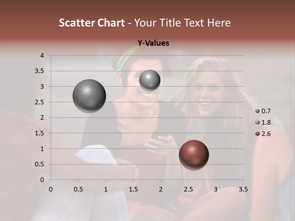 Female Friendship Talking PowerPoint Template