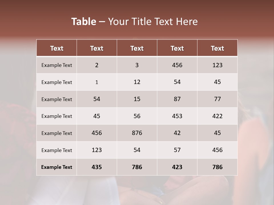 Female Friendship Talking PowerPoint Template