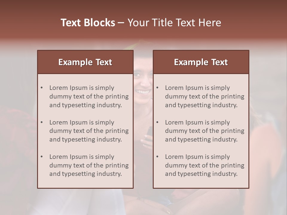 Female Friendship Talking PowerPoint Template