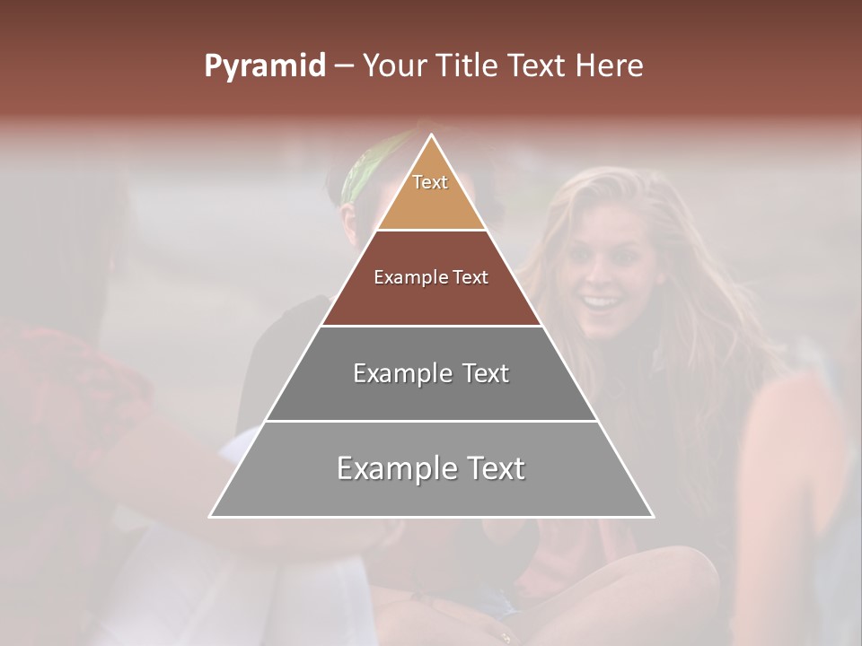 Female Friendship Talking PowerPoint Template