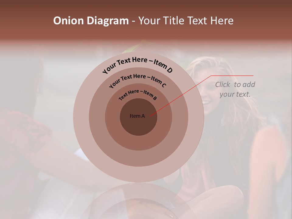 Female Friendship Talking PowerPoint Template