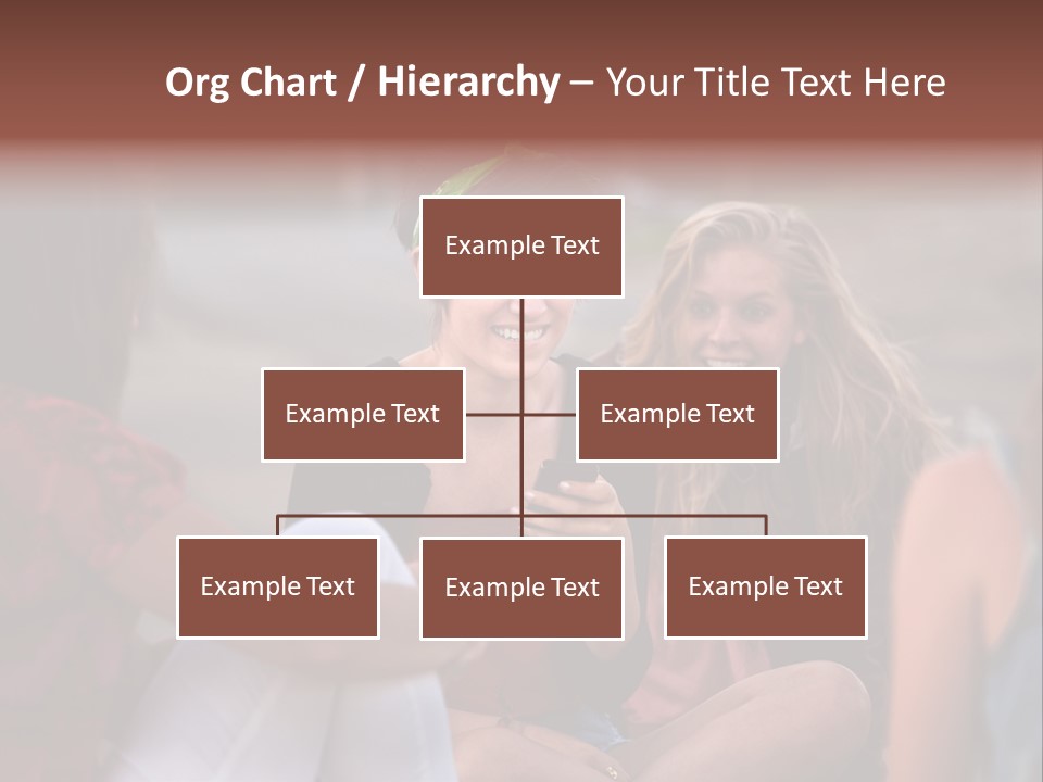 Female Friendship Talking PowerPoint Template