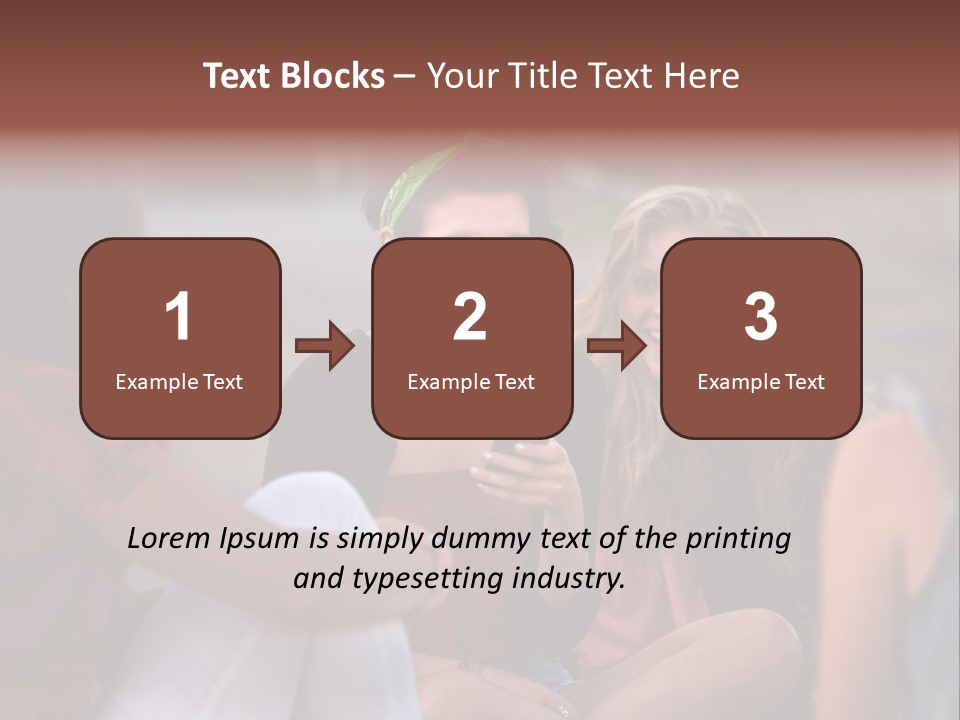 Female Friendship Talking PowerPoint Template