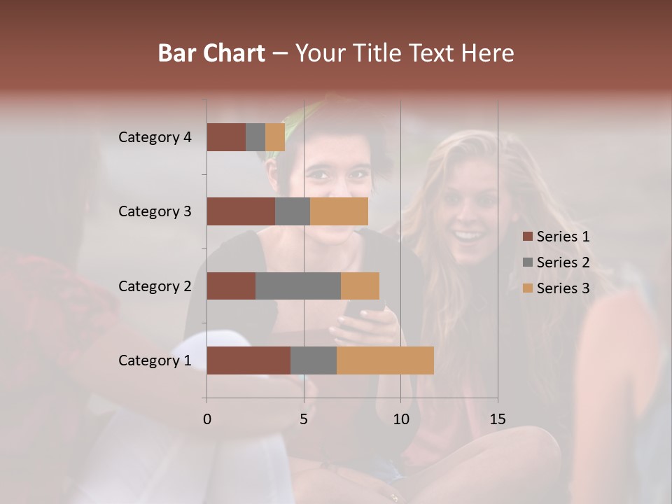 Female Friendship Talking PowerPoint Template