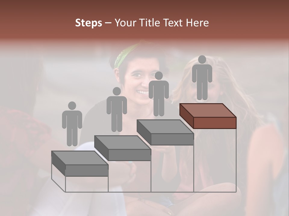 Female Friendship Talking PowerPoint Template