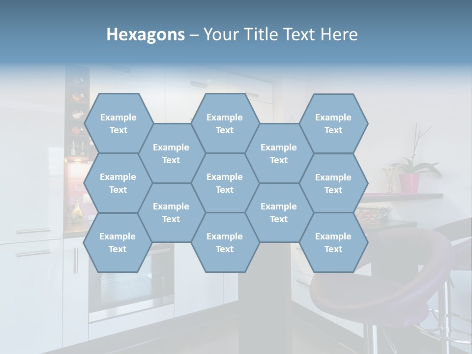 White Condo Sink PowerPoint Template