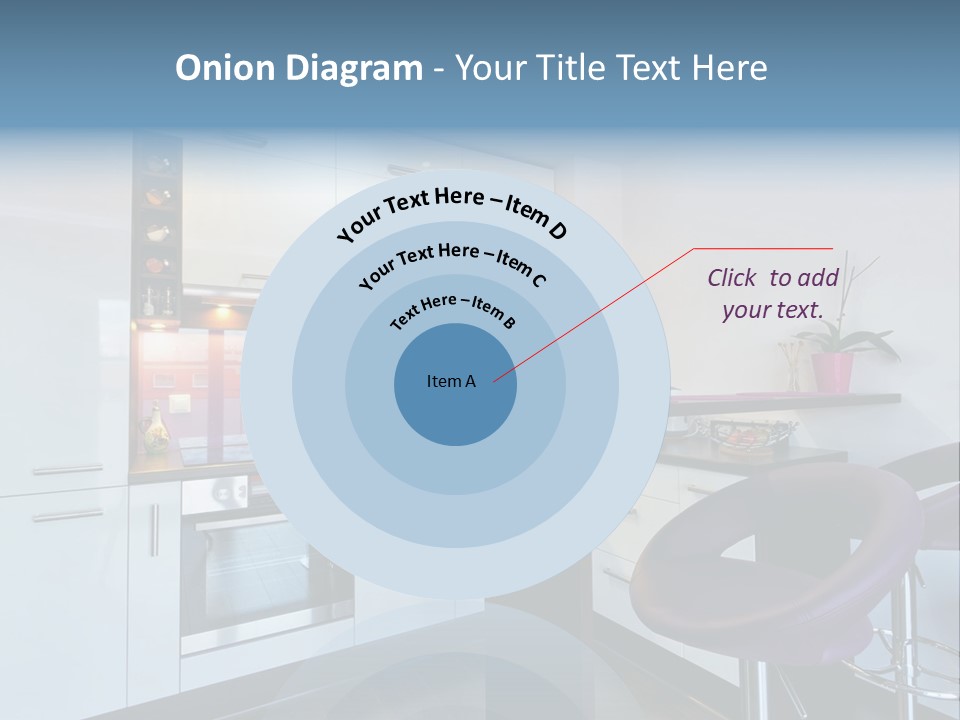 White Condo Sink PowerPoint Template