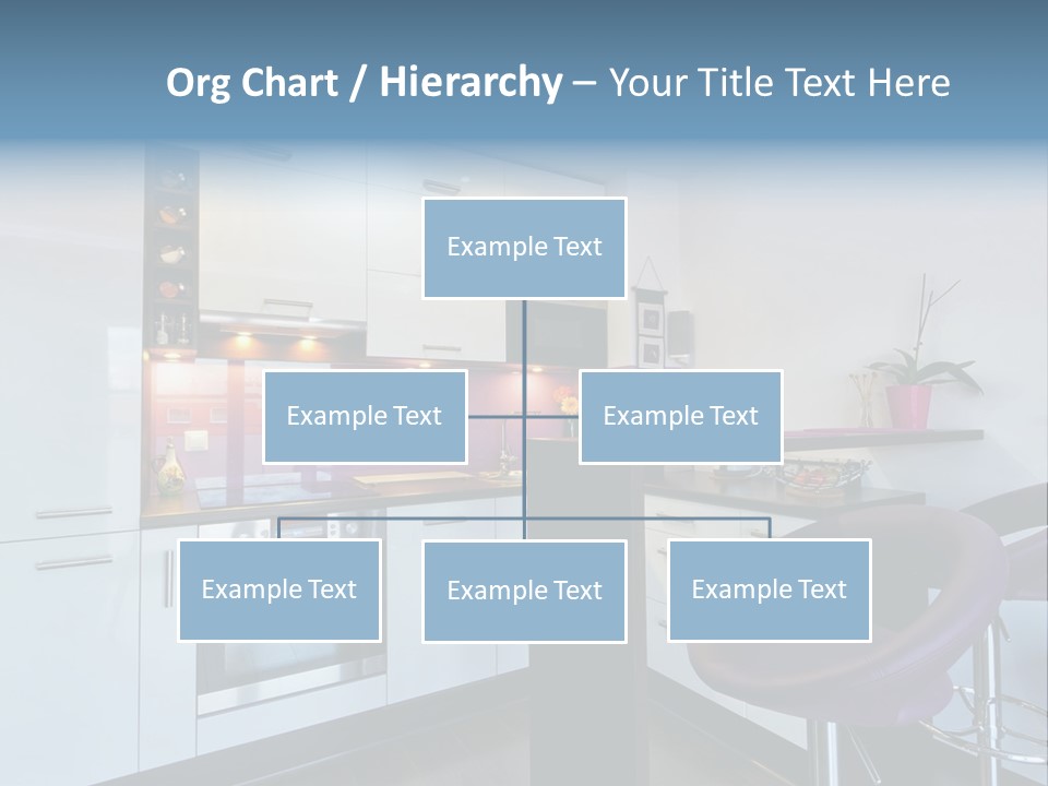White Condo Sink PowerPoint Template
