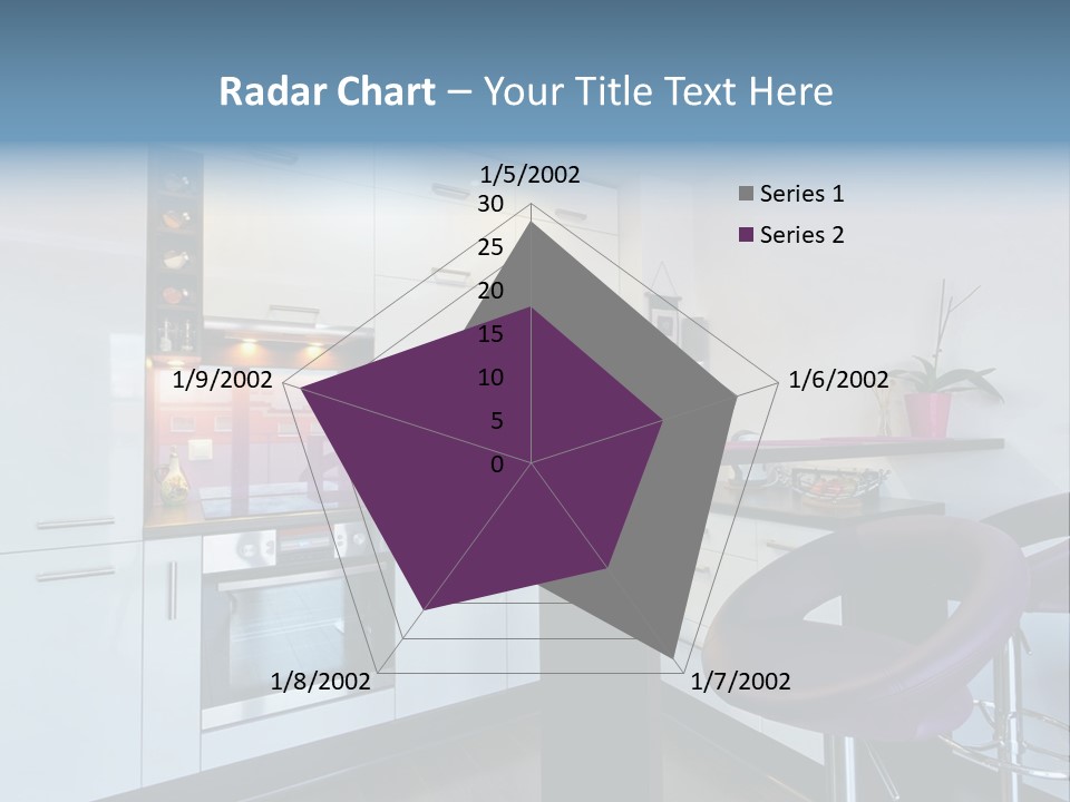 White Condo Sink PowerPoint Template