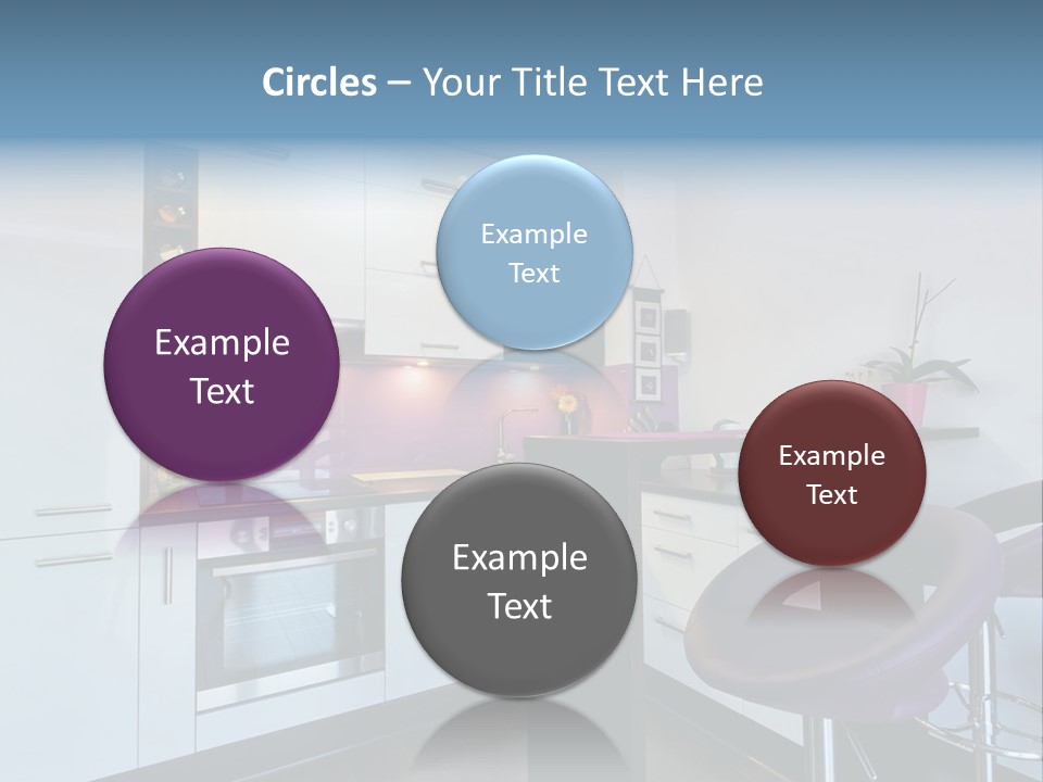 White Condo Sink PowerPoint Template