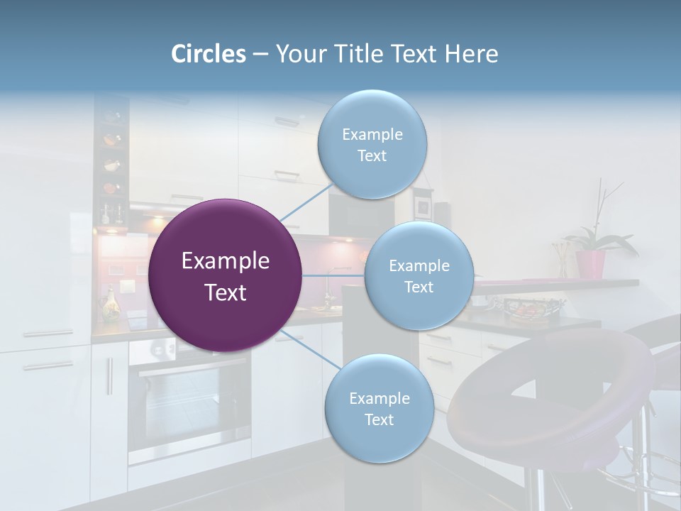 White Condo Sink PowerPoint Template