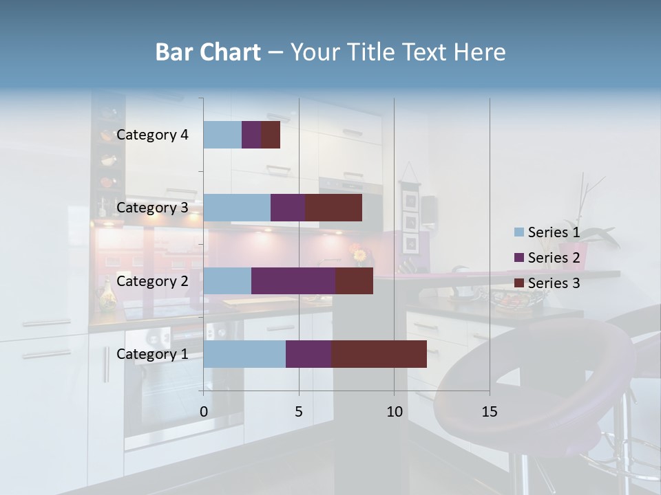 White Condo Sink PowerPoint Template