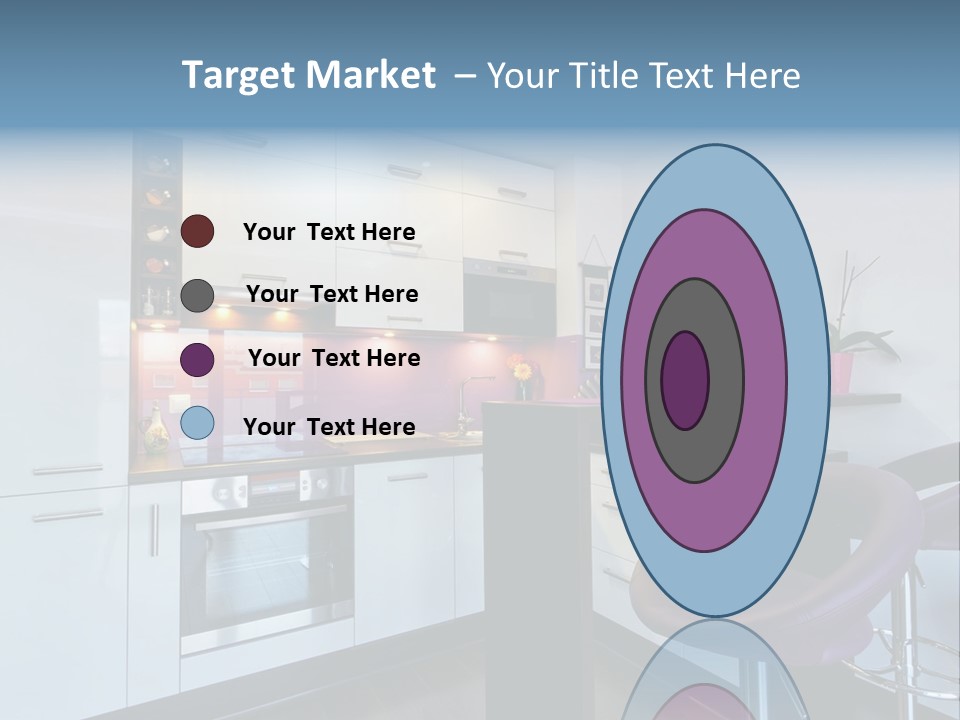 White Condo Sink PowerPoint Template