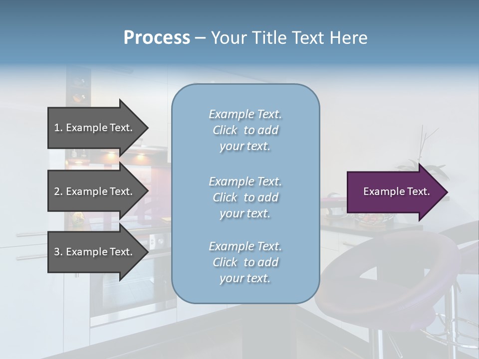 White Condo Sink PowerPoint Template