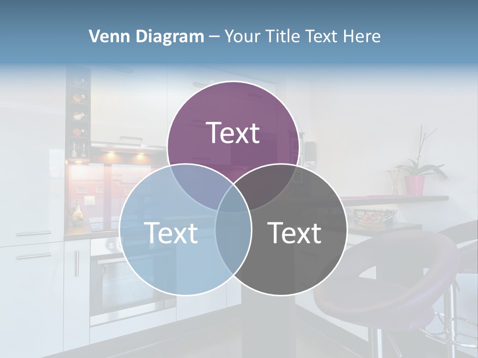 White Condo Sink PowerPoint Template