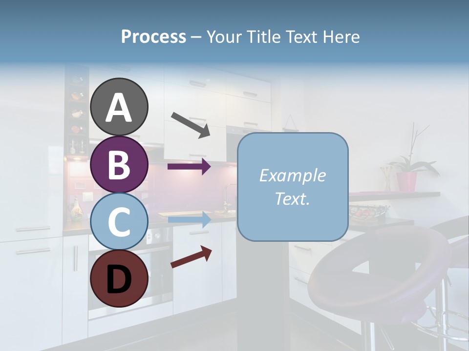 White Condo Sink PowerPoint Template