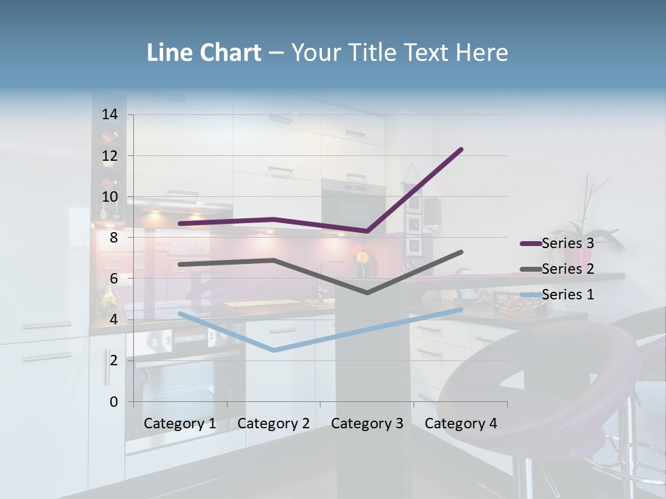 White Condo Sink PowerPoint Template