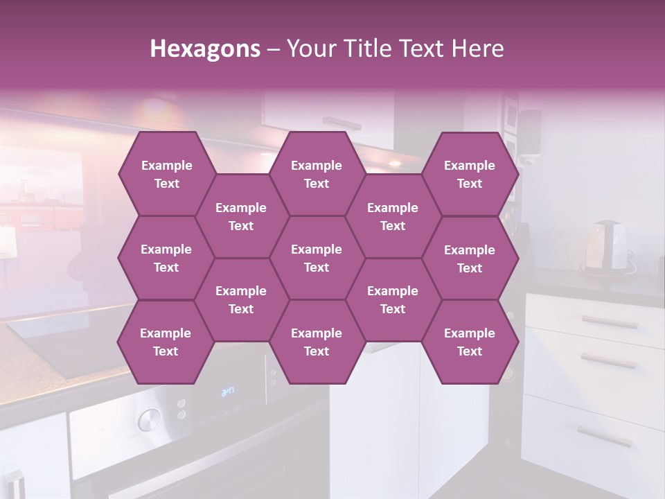 Indoor Light Kitchen PowerPoint Template