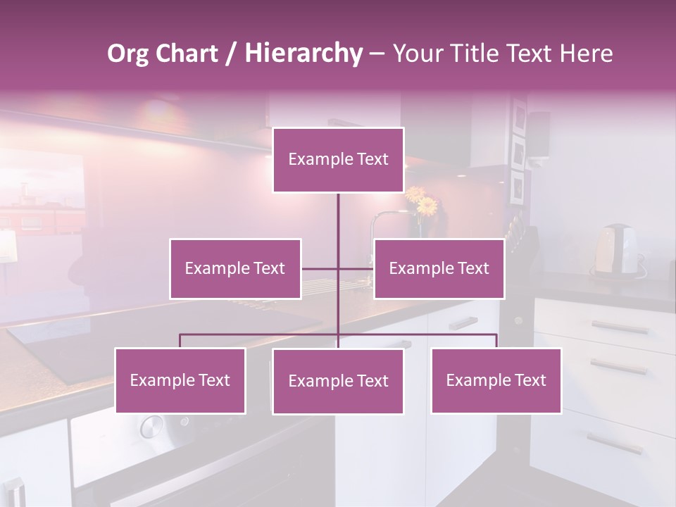 Indoor Light Kitchen PowerPoint Template