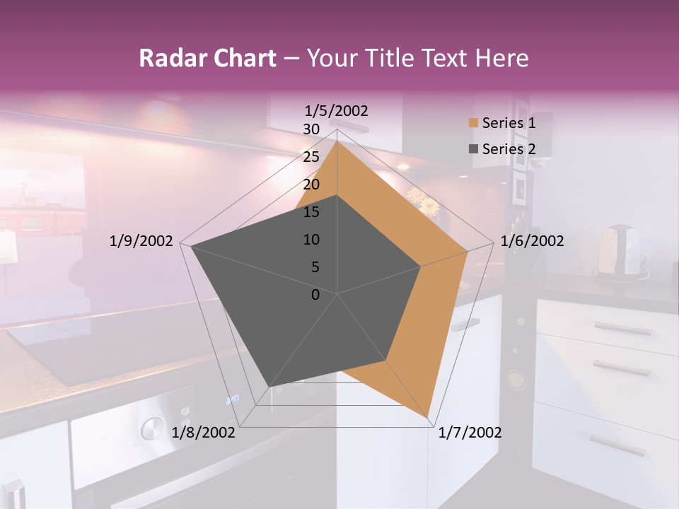 Indoor Light Kitchen PowerPoint Template