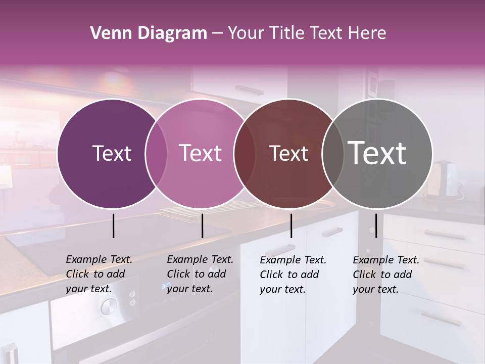 Indoor Light Kitchen PowerPoint Template
