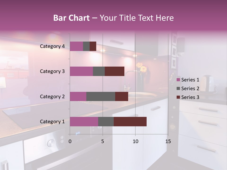 Indoor Light Kitchen PowerPoint Template