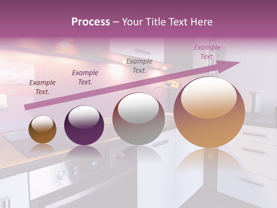 Indoor Light Kitchen PowerPoint Template