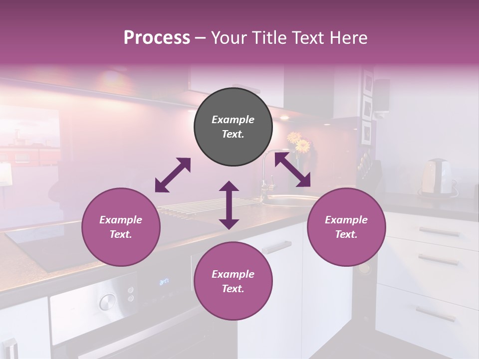 Indoor Light Kitchen PowerPoint Template