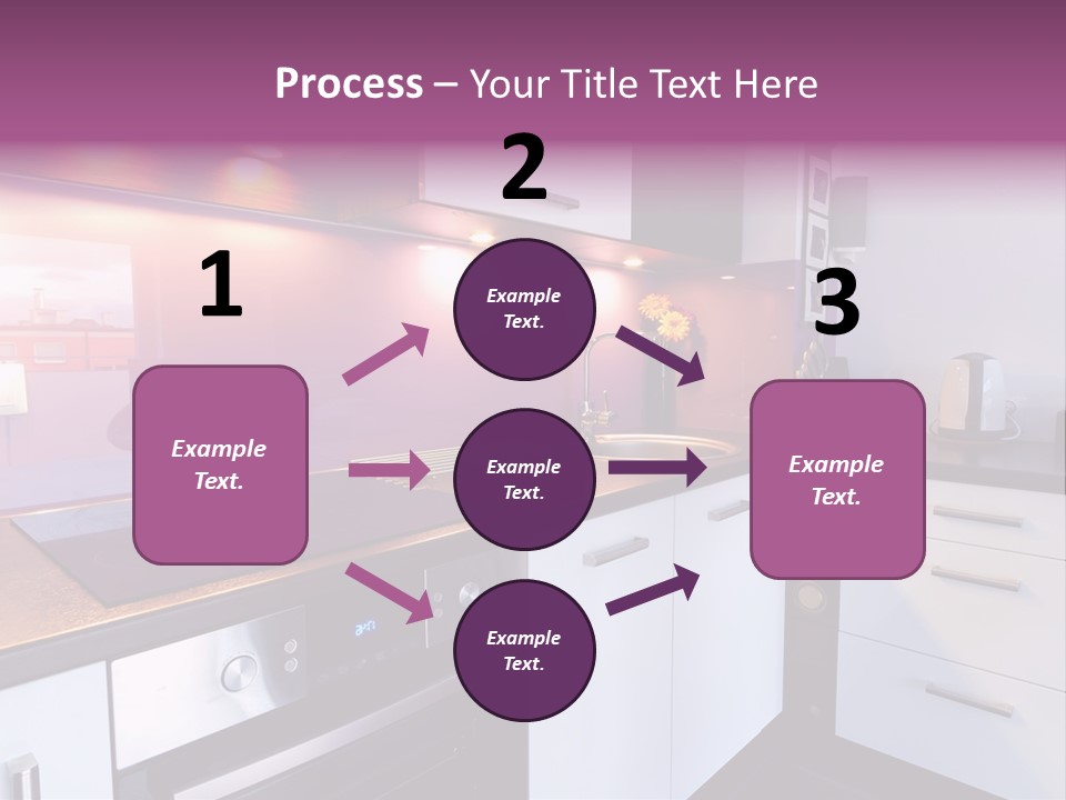 Indoor Light Kitchen PowerPoint Template