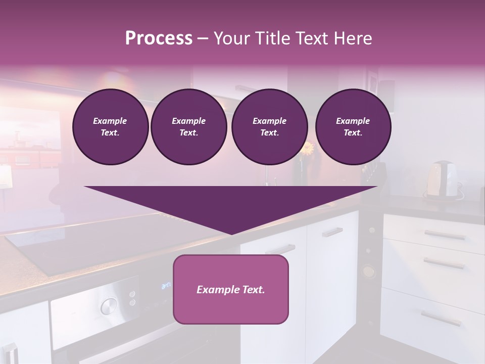 Indoor Light Kitchen PowerPoint Template