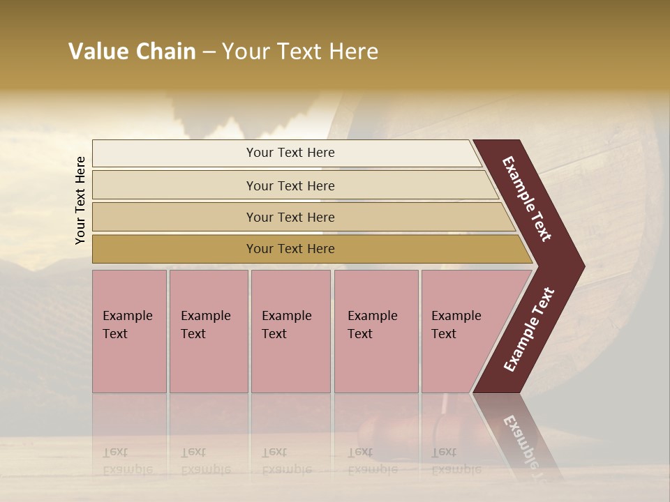 Nobody Wood Keg PowerPoint Template